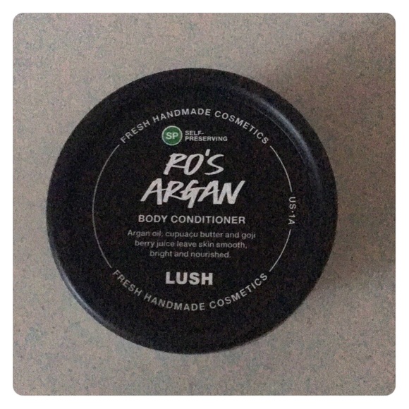 Lush Other - LUSH Ro's Argan Body Conditioner 1.5 OZ NEW